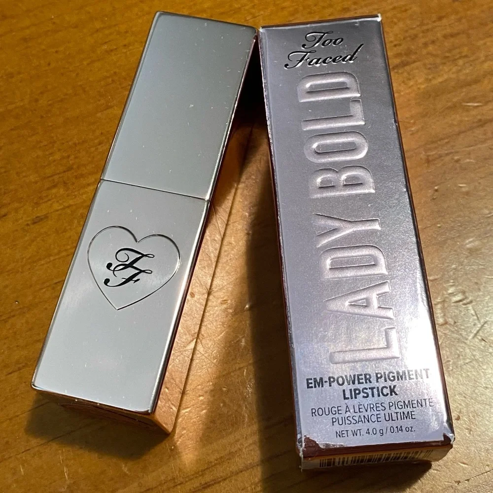 Too Faced Lady Bold Em-Power Pigment Lipstick
